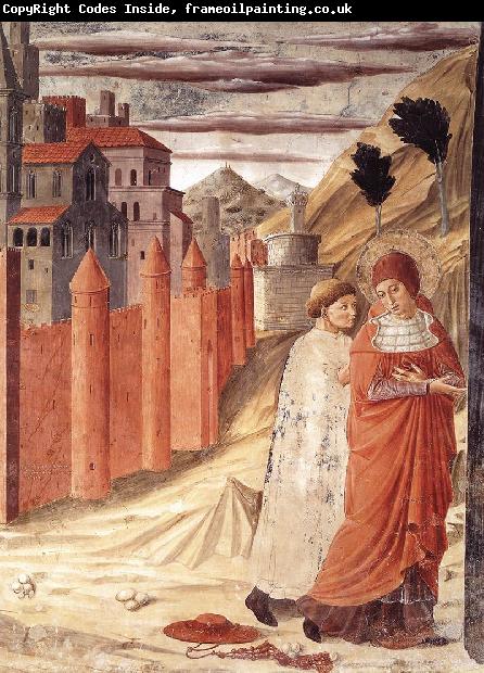 GOZZOLI, Benozzo The Departure of St Jerome from Antioch dg